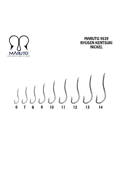 MARUTO 9539 Nikel Olta Iğnesi 10lu / Beyaz, Uzun Saplı, Çift Tırnaklı, Çapraz Kurt Iğnesi