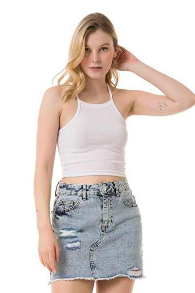 Trend ByB Rope Strap Halter Collar Undershirt