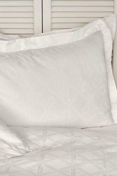 Karaca Home White Colletion Santino 100% Cotton Double Duvet Cover Set
