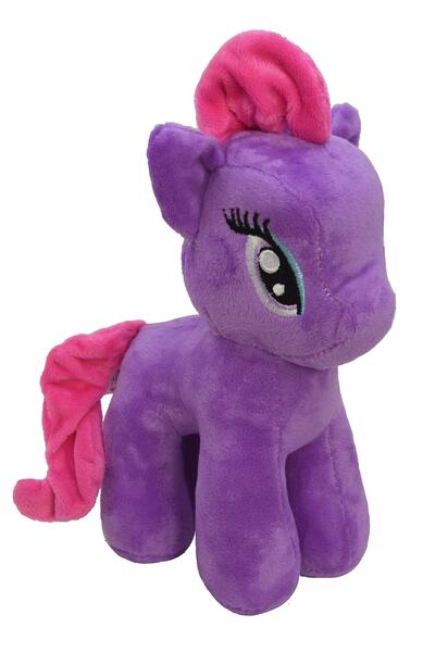 UDATOYS My Little Pony Pelüş Oyuncak Mor Peluş At 25 Cm