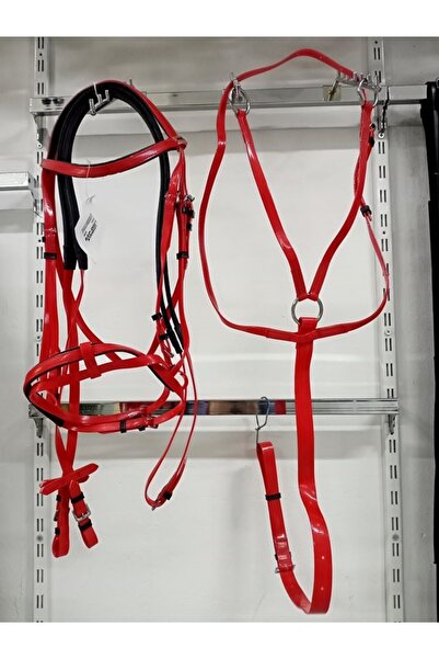 ATSAR Ithal Pvc Başlık + Dizgin + Boy Martingalı Set