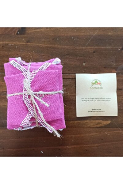 PAMUCCO Deneme Seti- Yıkanabilir Ped- Fuşya