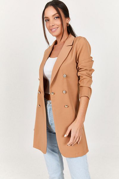 armonika Blazer - Beige - Regular Fit