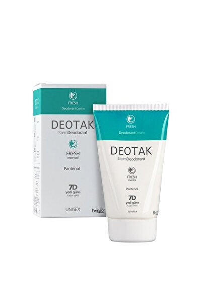 Deotak Fresh Menthol Krem Deodorant 35ml