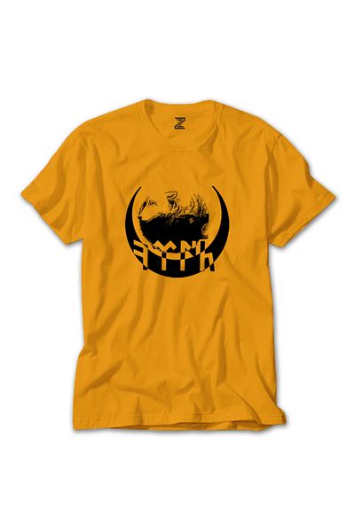 Z zepplin Κίτρινο T-Shirt Gokturk Wolf