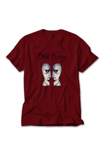 Z zepplin Κόκκινο T-shirt Pink Floyd The Division Bell