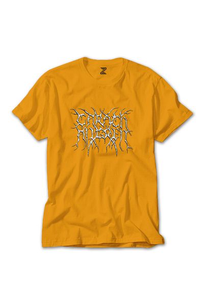 Z zepplin Κίτρινο T-shirt με μοτίβο με λογότυπο Carach Angren