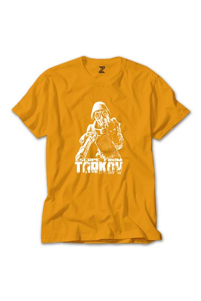 Z zepplin Escape From Tarkov - Medium Spare Yellow T-shirt