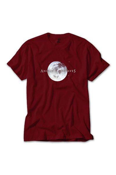 Z zepplin Κόκκινο T-shirt Angels And Airwaves Moon