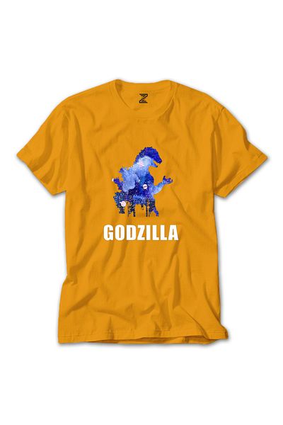Z zepplin Κίτρινο T-shirt για τη Godzilla