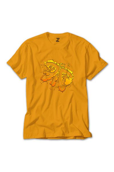 Z zepplin Fnatic Paint Splash - Κίτρινο T-Shirt