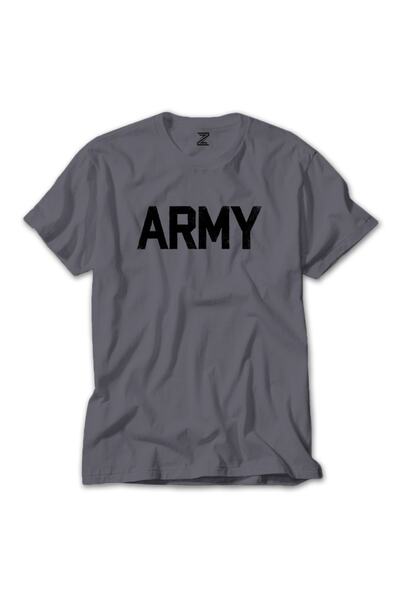 Z zepplin Army Gri Tişört