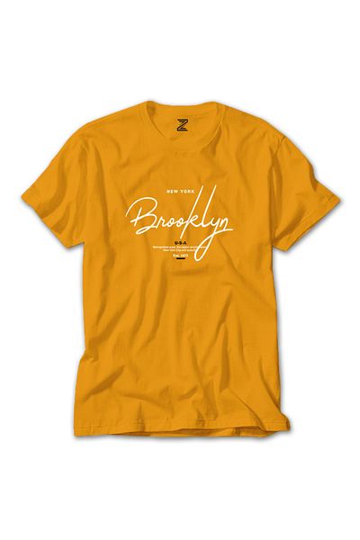 Z zepplin Μπλουζάκι Brooklyn Yellow - Μοντέλο Νέας Υόρκης ΗΠΑ