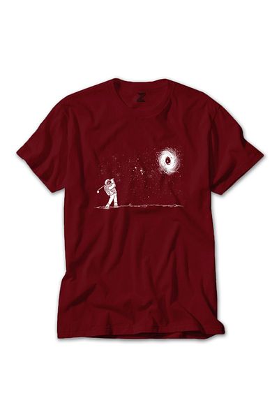 Z zepplin Μαύρο In Hole Κόκκινο T-Shirt