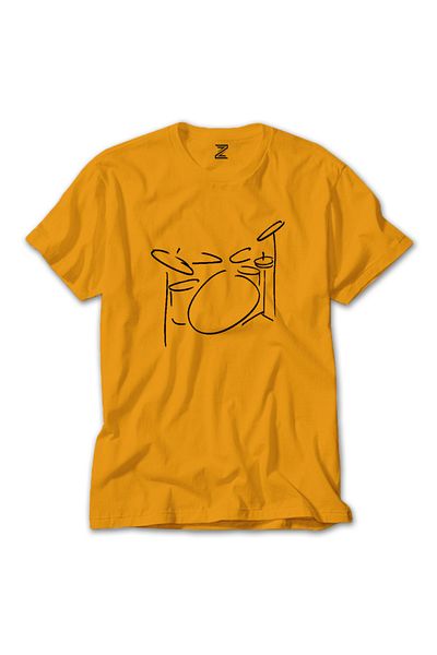 Z zepplin Μπλουζάκι Drum Yellow