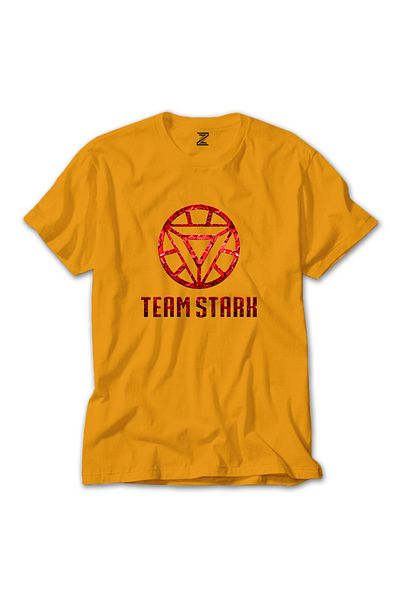 Z zepplin Iron Man Stark Yellow T-Shirt - Team