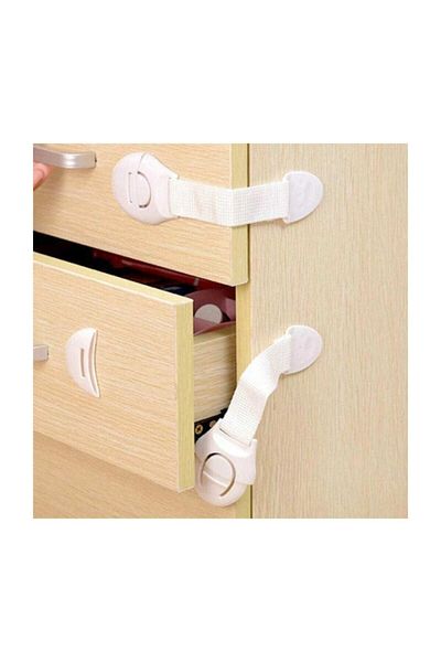 4 Baby 5 Pieces Multi-Purpose Drawer Cabinet Child Lock Lock Baby Child Safety Cabinet And Drawer Lock