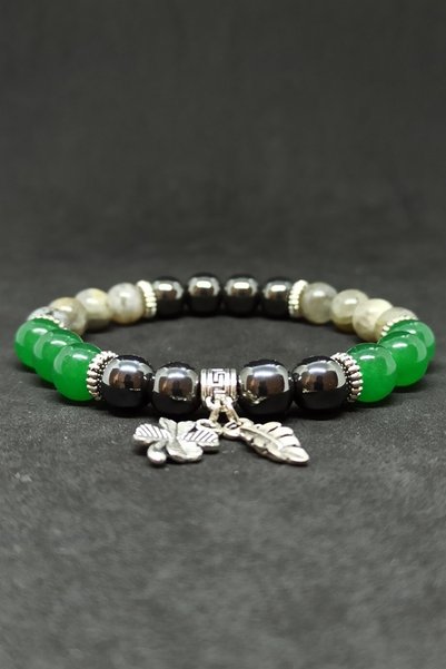 Proff Professional Women's Bracelet - Hematite, Aventurine and Labradorite Natural Stone
