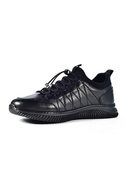 Pierre Cardin 77541 Μαύρα ανδρικά παπούτσια casual