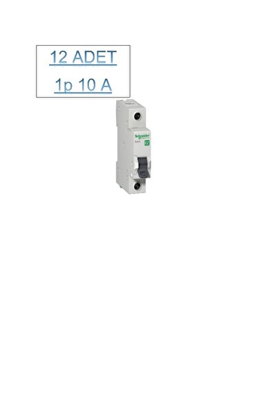 Schneider Electric 12 Adet 10 Amper Otomatik Sigorta C Tipi Schneider Easy