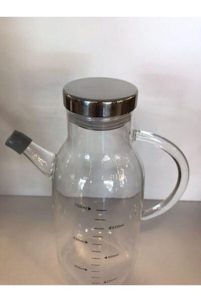 ACAR Decohome Metal Kapaklı Cam Yağlık 750 ml