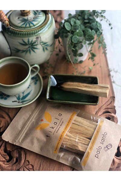 tikala Palo Santo Ağaç Tütsü - 4 Adet (35 - 40 GR) Sertifikalı (PERU)