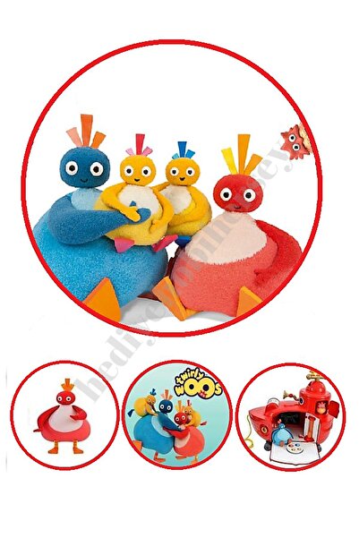 hediyehobihersey Twirlywoos الصالحة للأكل ورقة المعجنات صورة كوكي طباعة الأرز...