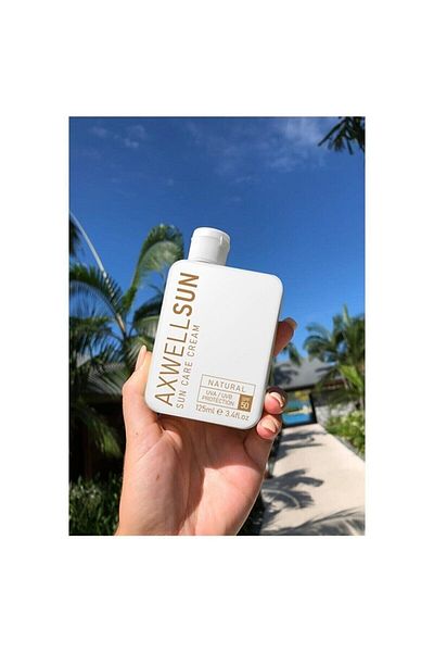 AXWELL Premium Sunscreen Cream - Anti-Blemish, Spf50, 125ml