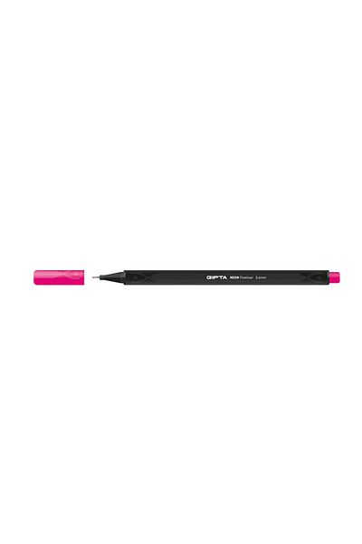 Gıpta ' Fineliner Pen 0.4 Mm-cardboard Box-triangle-neon Pink