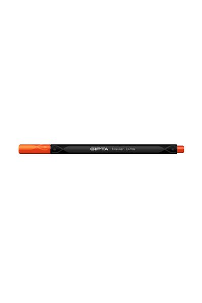 Gıpta ' Fineliner Pen 0.4 Mm -cardboard Box-triangle-orange