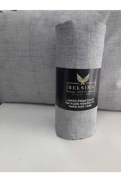 Belsina Home Single Elastic Sheet and 1 Pillowcase