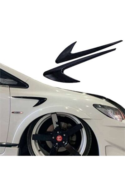 Genel Markalar Citroen C5 Uyumlu Çamurluk Venti Sağ Sol Parlak Siyah Muhser