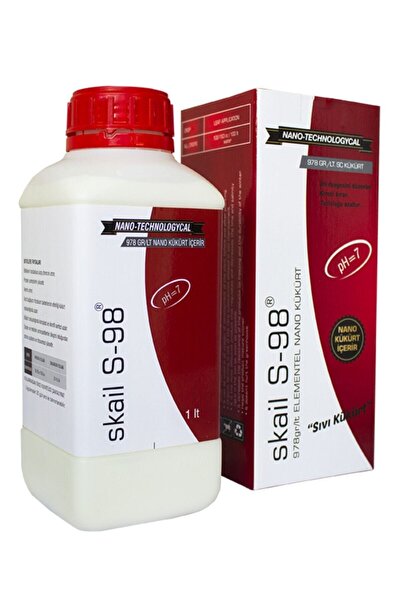 ÖZDEMİR PHARMA Skail S-98 1 Lt 978 G/ Lt Sıvı Nano Kükürt