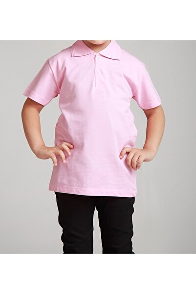 FERRY BUTİK Σχολικό μπλουζάκι Unisex Kids Polo Neck με κοντό μανίκι