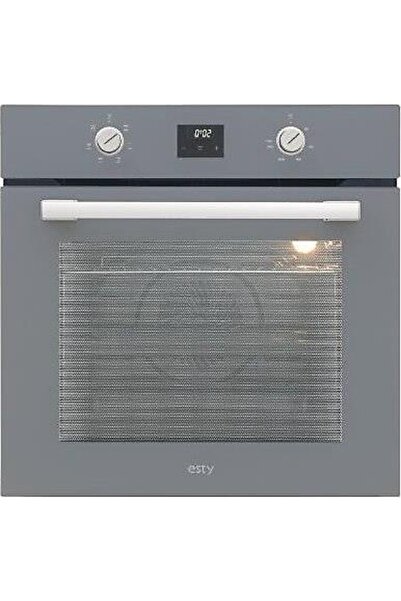 Esty Aef6603s02 72 Lt Ankastre Fırın Gri