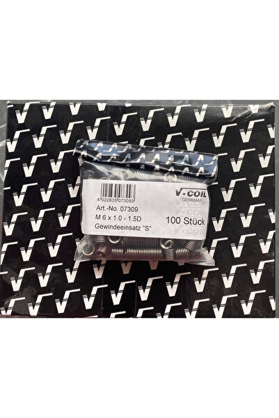 Genel Markalar M6x1.0-1.5d Helicoil V-coil Germany 100 Adet