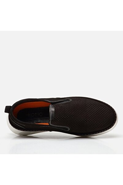 Hotiç Genuine Leather Hotiç Black Loafer Shoes