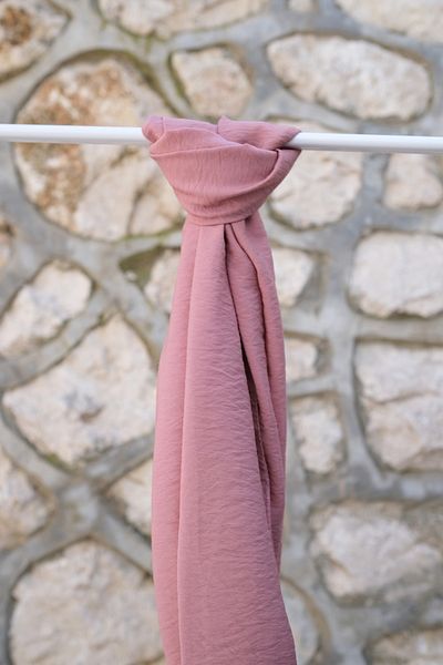 Ramada İpek Kraş Viscose Jazz Shawl Dried Rose