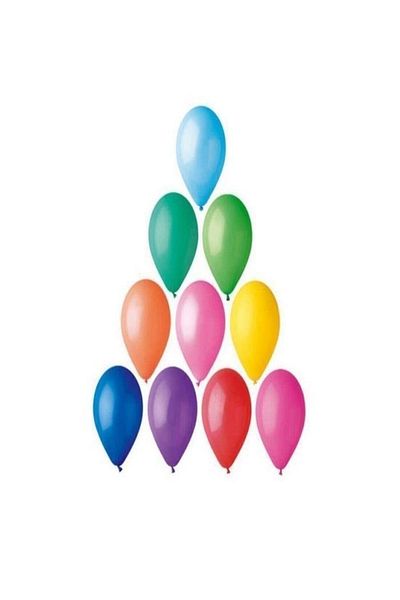 Happyland 100Pcs Gemar 1St Quality Mixed Color 9A Balloon Colorful Balloon Gemar 9A Balloon