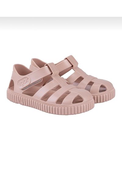 IGOR S10292-197 Nude Powder - Girl's Sandals, Nikolay Maquillaje