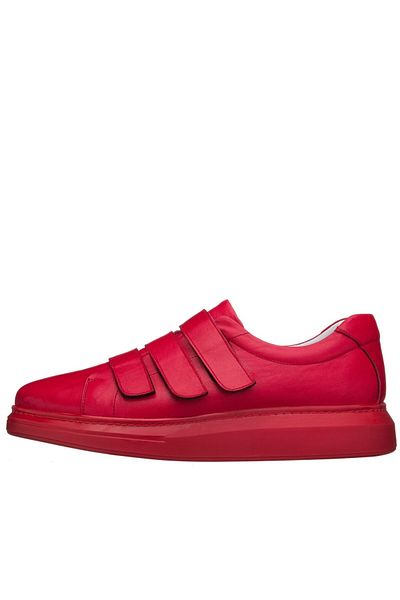 İriadam Gg3313 Red Double Layer Thermo Base Top Quality Extra Comfortable Fit Vip Leather Large Size Men's Spo