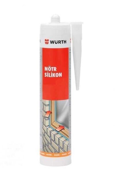 Würth Nötr Silikon Gri 310 ml - Sk.05/22 ****özel Fiyat*****