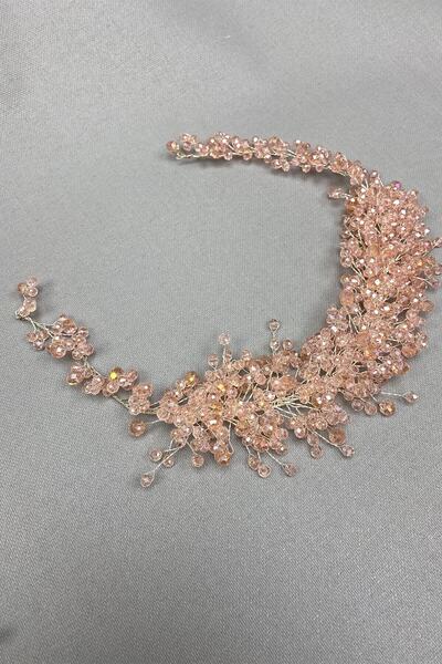 LÜX Tasarım Coroana de mireasă Coroana de nuntă Accesoriu pentru păr de mirea...