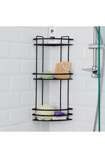 Suntel 3 Katlı Lamalı Duş Rafı