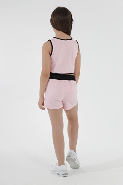 Slazenger Σετ κοριτσίστικη φόρμα Desta Ροζ