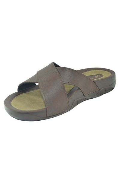 Ceyo 9877 Anatomical Men's Slippers - - Brown - 40