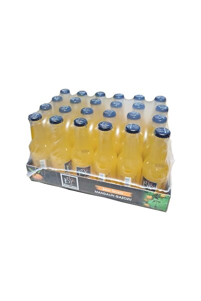 Bodrum Yadigarı Şeker Ilavesiz Mandalin Gazozu (200 Ml) 24`lü Koli