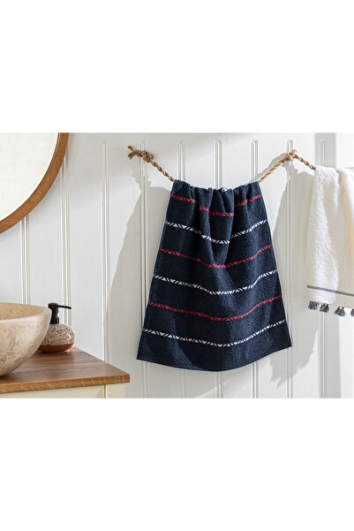 English Home Prosop de față din bumbac Astrid Bleumarin - 50x70 Cm