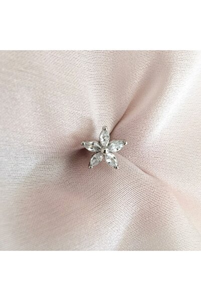 Bylin Cerrahi Çelik Çiçek Piercing - 1 Adet