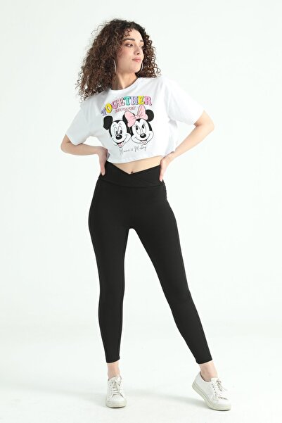 ModaPlaza Ženske Rebrasto helanke 0573